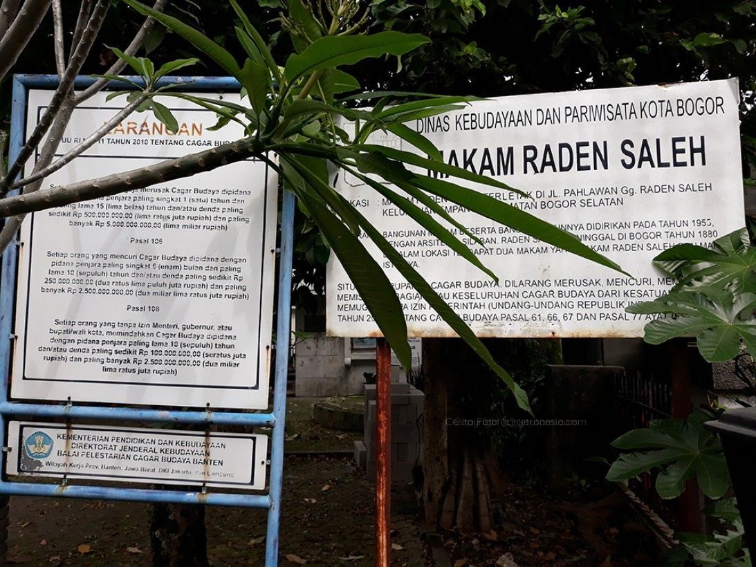 Makam Raden Saleh di Bogor