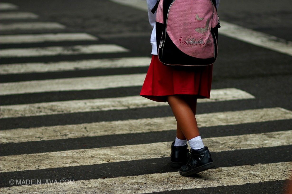 Murid Sekolah Dasar di Bogor