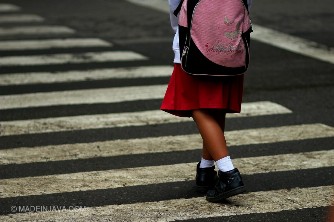 Murid Sekolah Dasar di Bogor